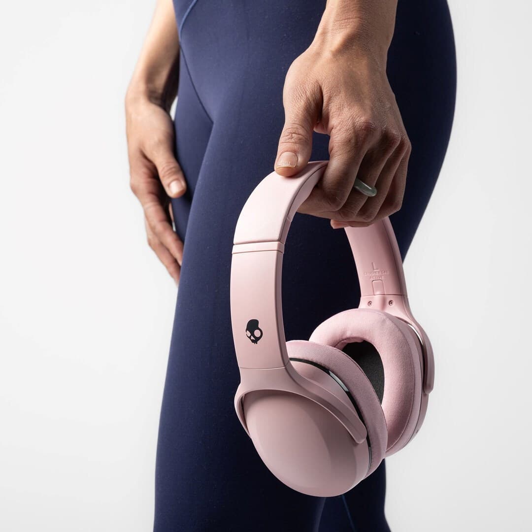 Skullcandy Crusher 540 Active Ασύρματα Bluetooth Over Ear Ακουστικά Ροζ 4