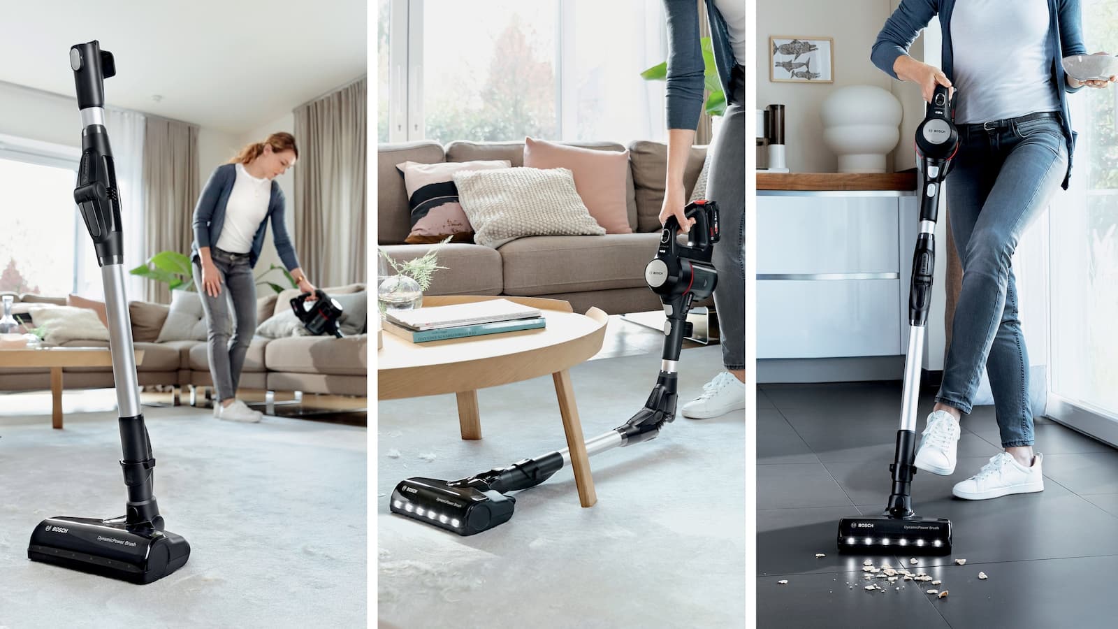 Bosch Unlimited 7 Επαναφορτιζόμενη Σκούπα 2 σε 1 Stick & Χειρός 18V Μαύρη 31