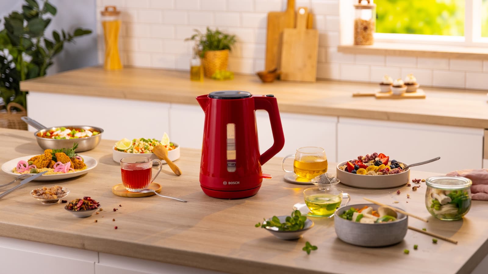 Bosch MyMoment Βραστήρας 1.7lt 2400W Κόκκινος 12