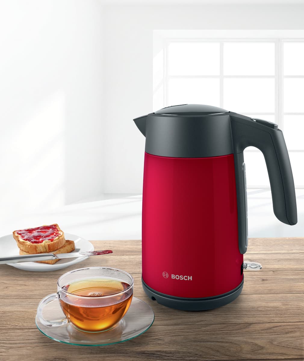 Bosch Βραστήρας 1.7lt 2400W Κόκκινος TWK7L464 12