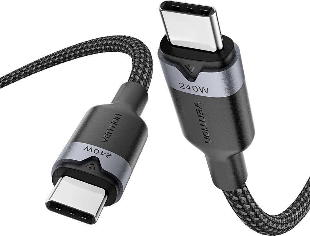 Vention USB 2.0 Cable USB-C male - USB-C 240W PD Μαύρο 2m TRIBH 2