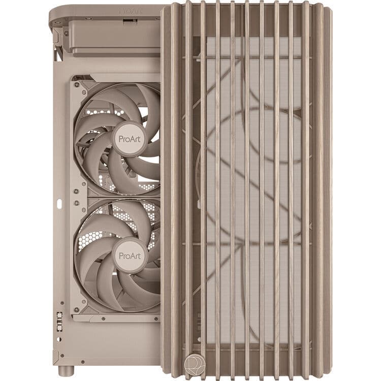 Asus ProArt PA401 Wood Edition Midi Tower Κουτί Υπολογιστή Beige 7