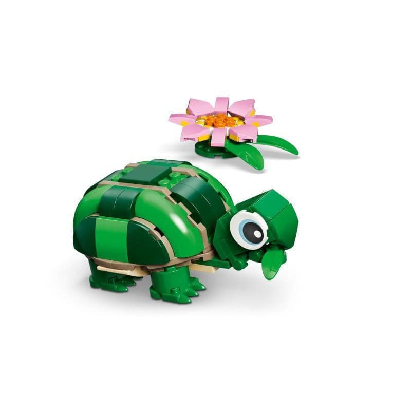 LEGO Creator 3-in-1 Turtle with a Water Lily Flower για 7+ Ετών 124τμχ 31377 8
