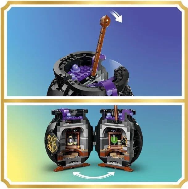 LEGO Harry Potter Cauldron: Secret Potions Classroom για 10+ Ετών 652τμχ 76464 4