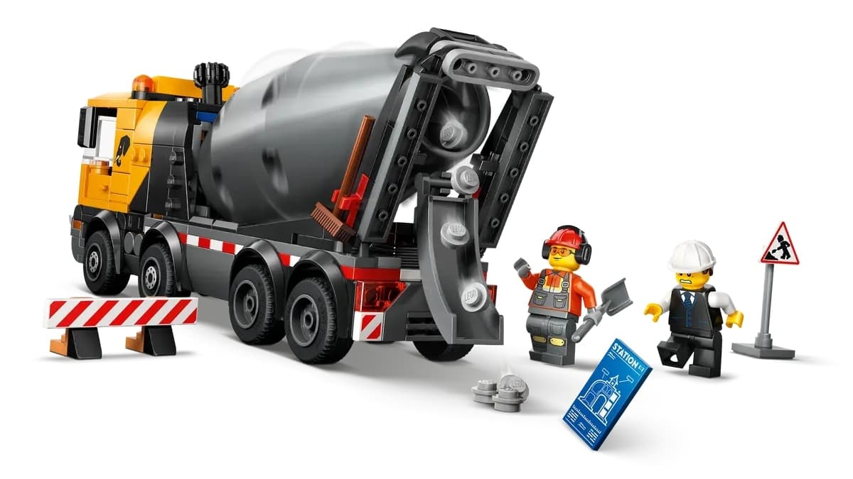 LEGO City Cement Mixer για 7+ Ετών 371τμχ 60478 3