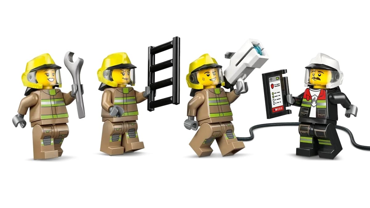 LEGO City Airport Fire Truck για 7+ Ετών 691τμχ 60499 7