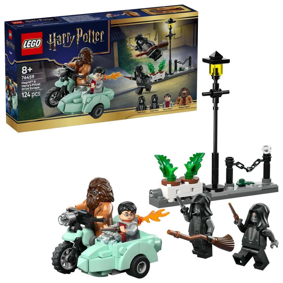 LEGO Harry Potter Hagrid™ & Harry's Privet Drive Escape για 8+ Ετών 124τμχ 76459 4