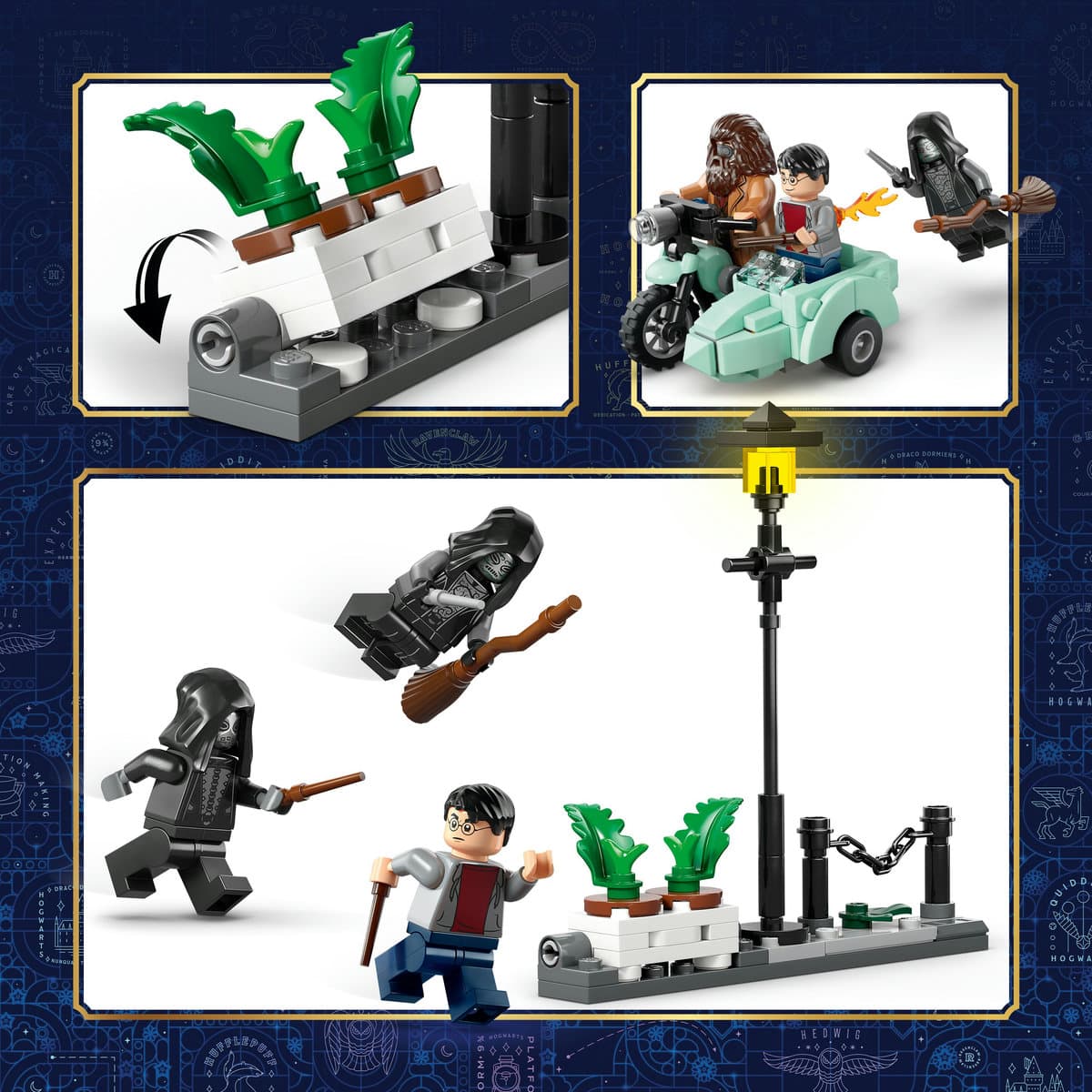 LEGO Harry Potter Hagrid™ & Harry's Privet Drive Escape για 8+ Ετών 124τμχ 76459 5