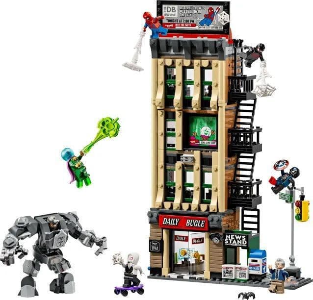 LEGO Marvel Spider-Man vs. Mysterio: The Daily Bugle για 10+ Ετών 781τμχ 76342 3