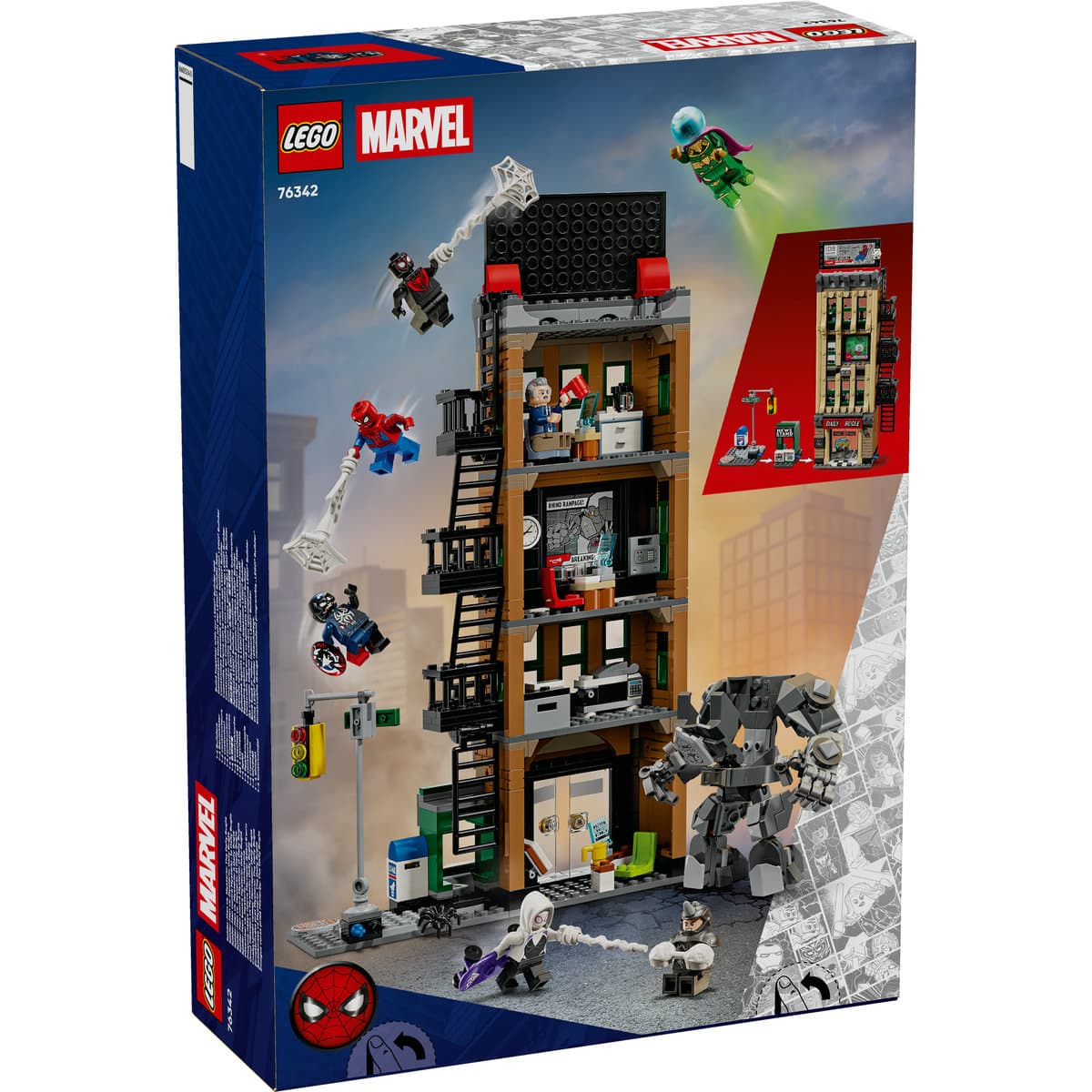 LEGO Marvel Spider-Man vs. Mysterio: The Daily Bugle για 10+ Ετών 781τμχ 76342 2