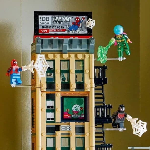LEGO Marvel Spider-Man vs. Mysterio: The Daily Bugle για 10+ Ετών 781τμχ 76342 5