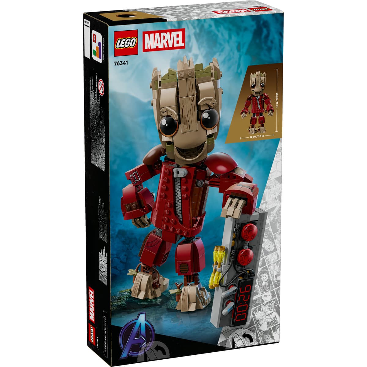 LEGO Marvel Ravager Jumpsuit Groot για 10+ Ετών 604τμχ 76341 3