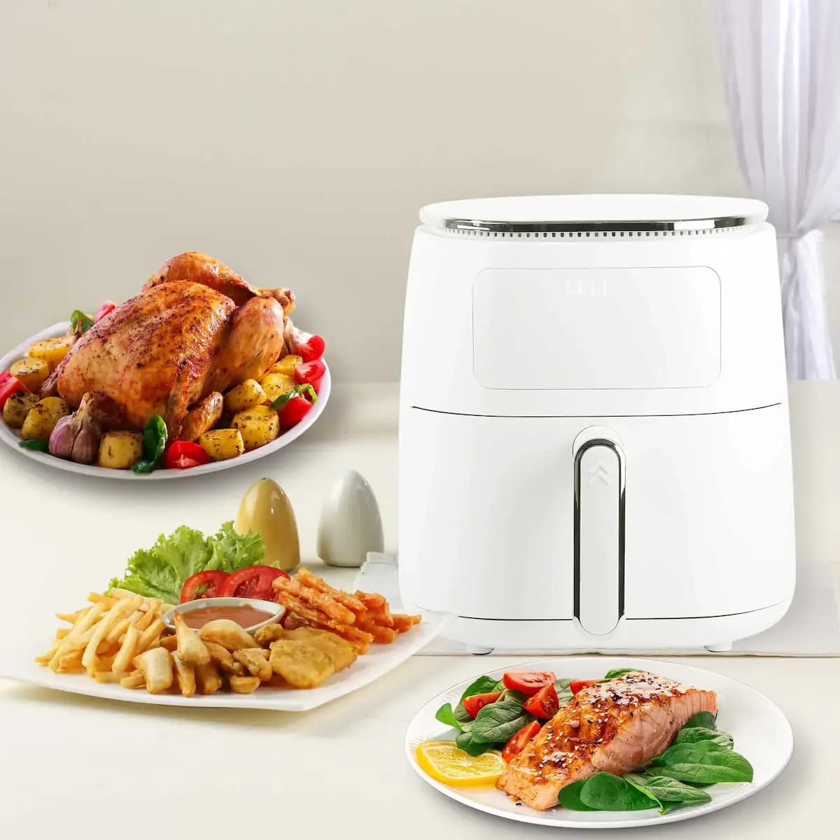 Air Fryer 5lt Λευκό 5