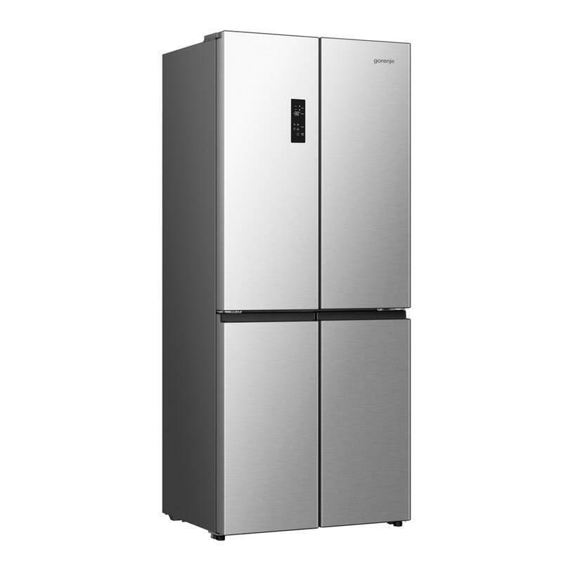 Gorenje Ψυγείο Ντουλάπα 460lt NoFrost Υ190xΠ79.4xΒ65εκ. Γκρι NRM819E61X 3