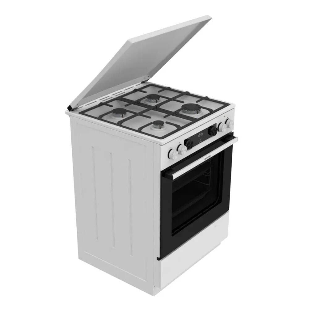 Gorenje GK6C5WF Κουζίνα 71lt με Εστίες Υγραερίου Π60εκ. Λευκή 6