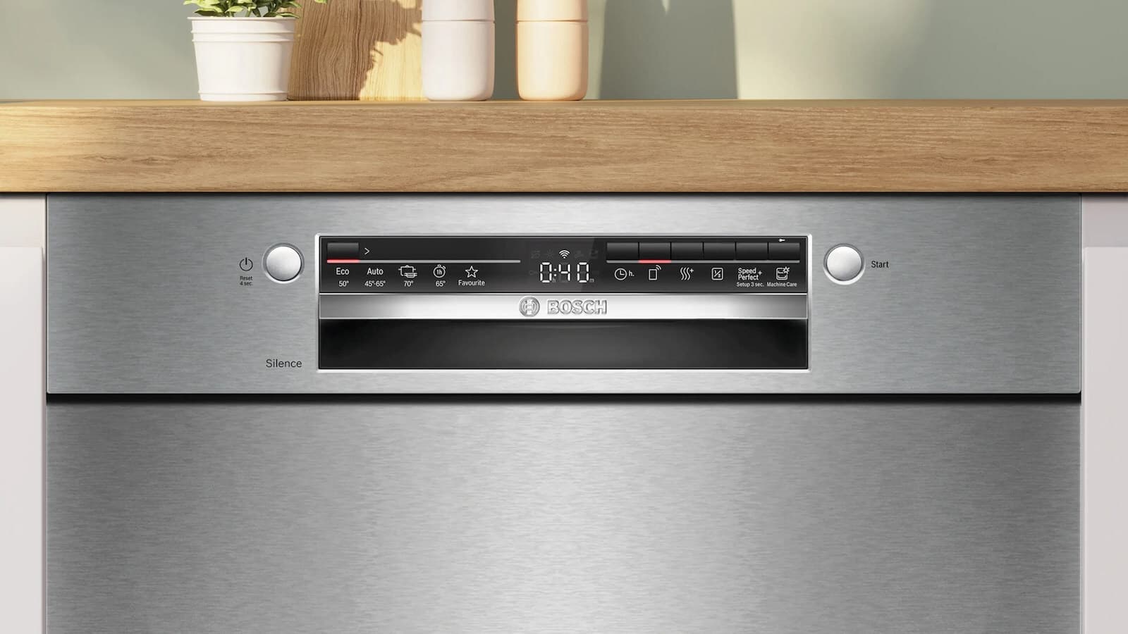 Bosch Εντοιχιζόμενο Πλυντήριο Πιάτων για 14 Σερβίτσια Π60xY82εκ. Inox Serie 2 2