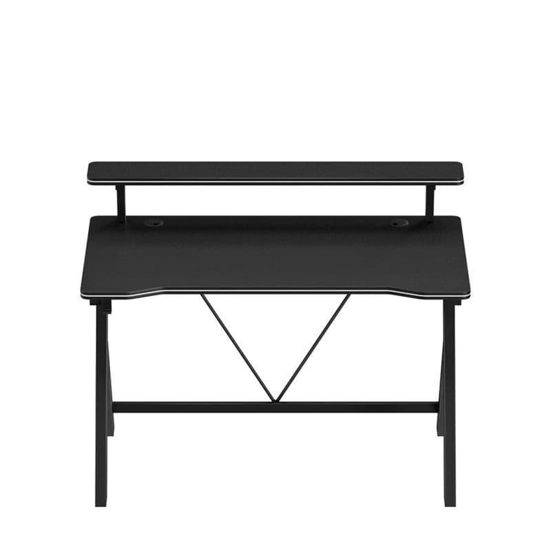 Γραφείο Gaming Hero 1.9 Ξύλινο Black 120x60εκ. HZ-HERO1.9BLACK 4