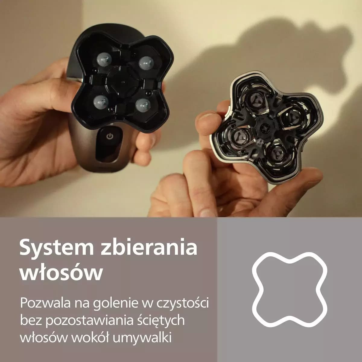 Philips Series 5000 HS5980/15 Περιστρεφόμενη Ξυριστική Μηχανή Προσώπου Επαναφορτιζόμενη 3