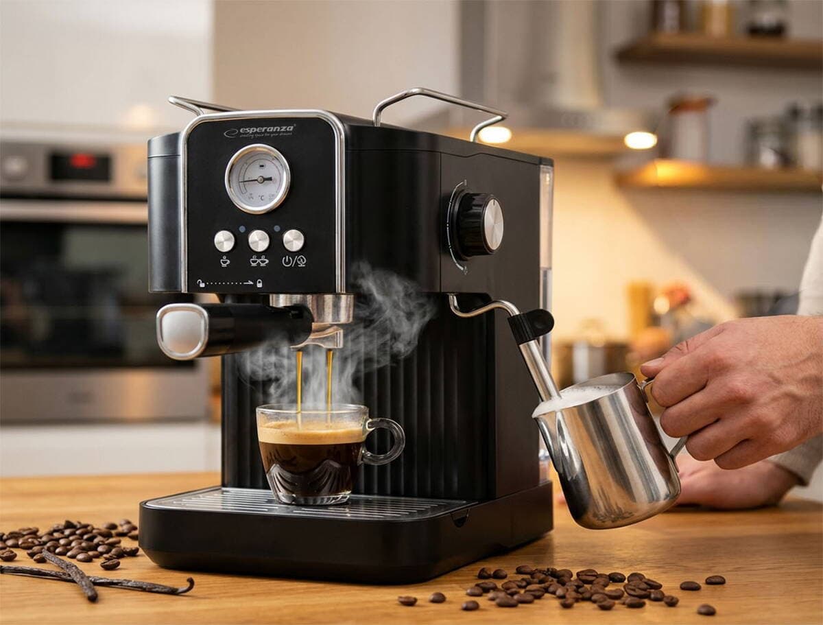 Esperanza Μηχανή Espresso Καφέ EKC010 5