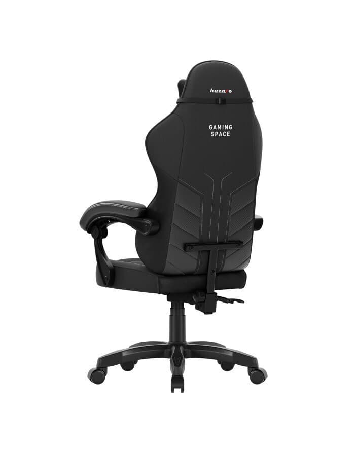 Huzaro Force 2.7 Υφασμάτινη Καρέκλα Gaming Μαύρη 6