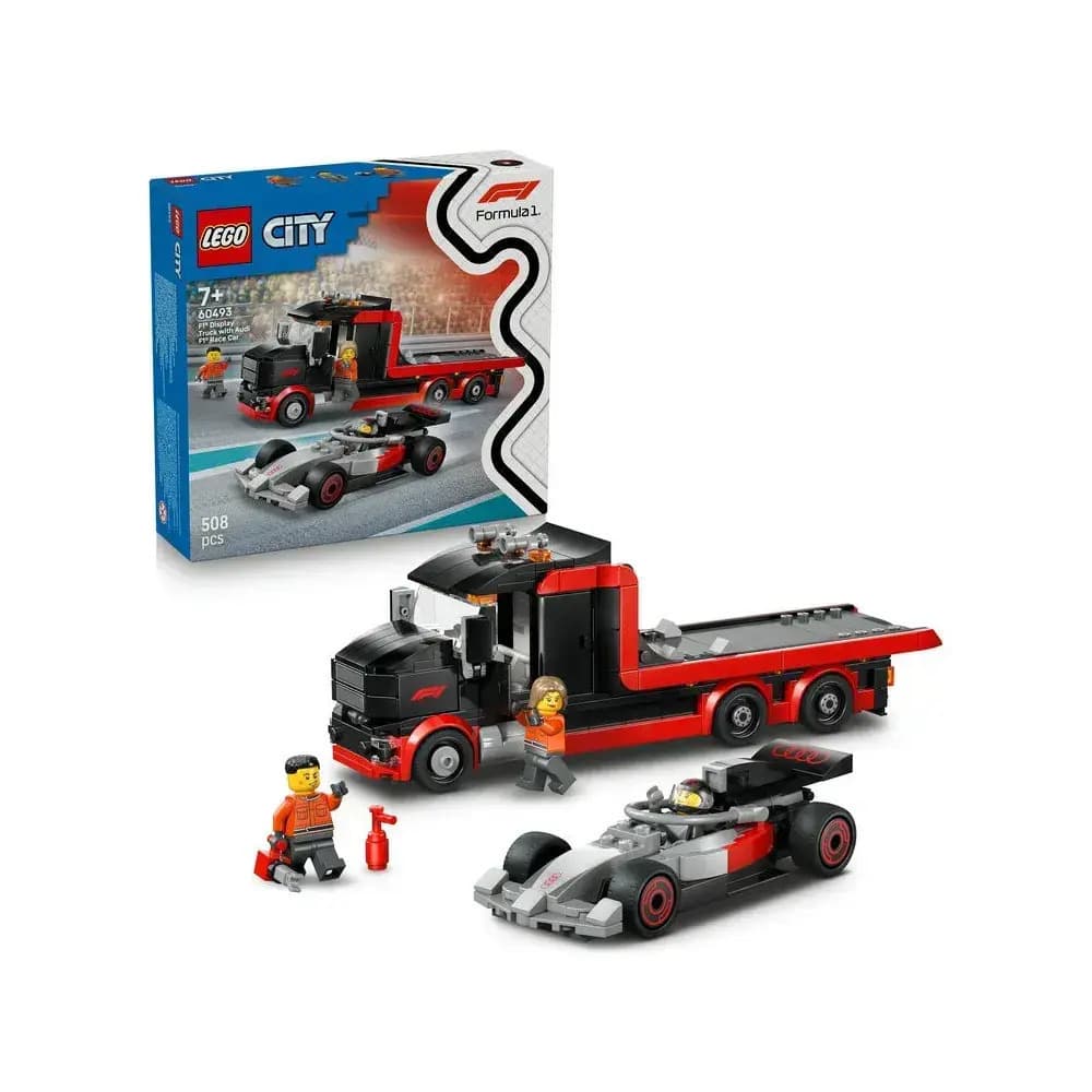 LEGO City F1® Display Truck with Audi F1® Race Car για 7+ Ετών 508τμχ 60493 3