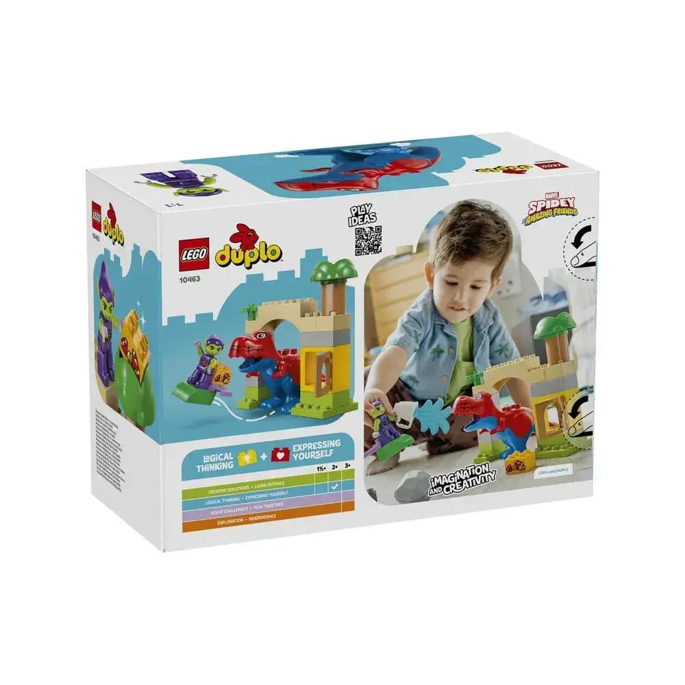 LEGO Duplo Spidey-Rex Dinosaur vs. Green Goblin για 2+ Ετών 25τμχ 10463 2