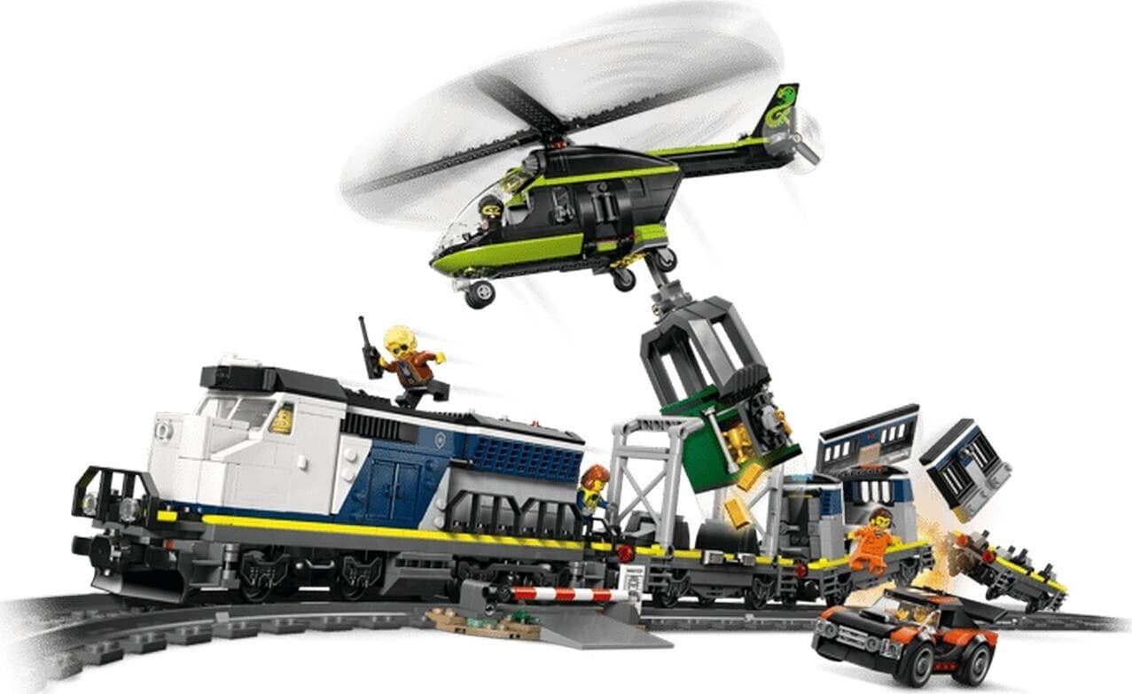 LEGO Τουβλάκια Police Train Heist για 7+ Ετών 1313τμχ 60508 7