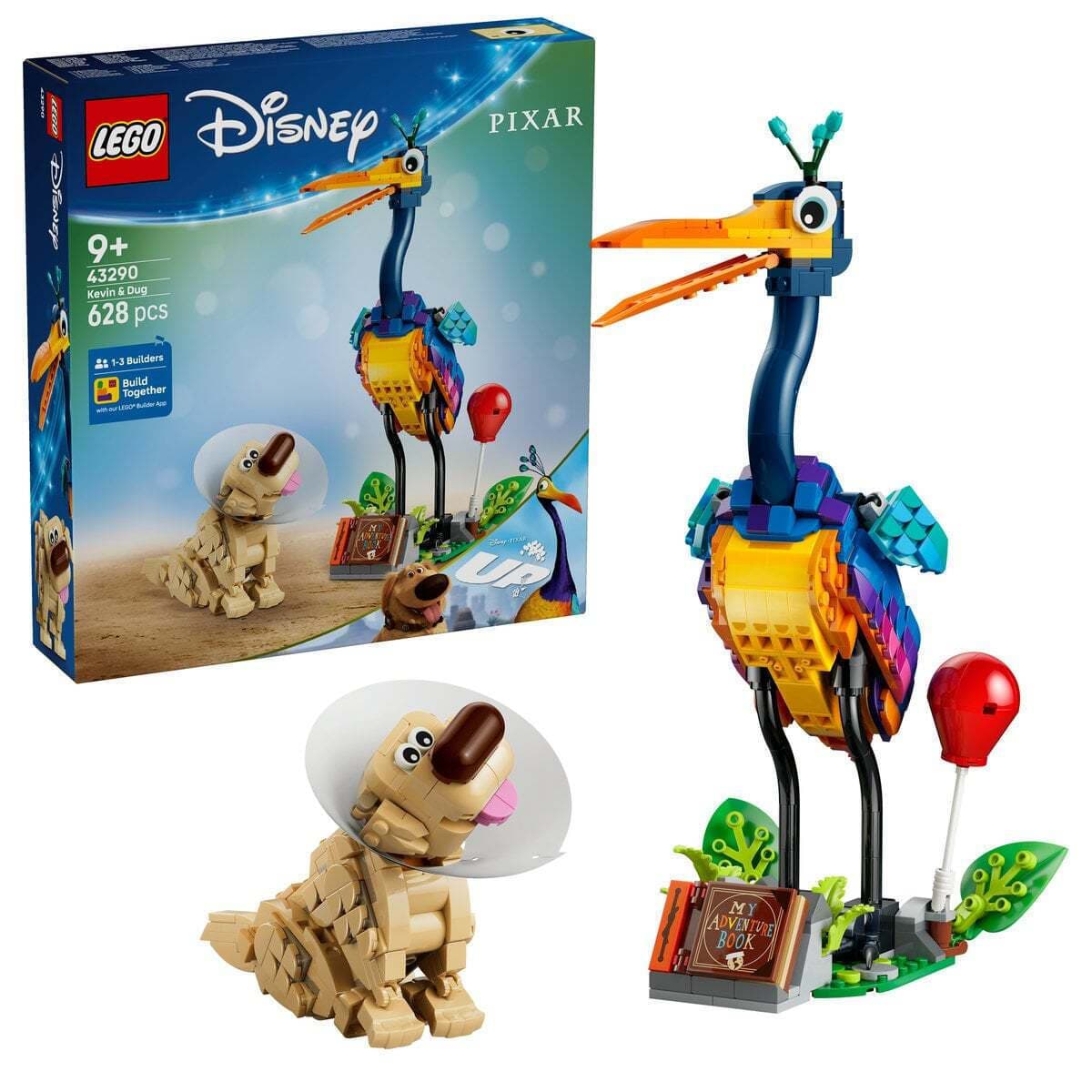LEGO Disney Kevin & Dug για 9+ Ετών 628τμχ 43290 2