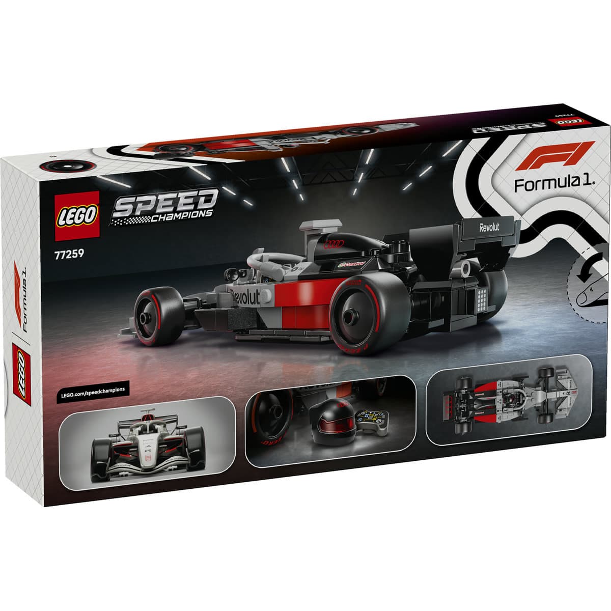 LEGO Speed Champions Audi Revolut F1® Team R26 Race Car για 10+ Ετών 216τμχ 77259 4
