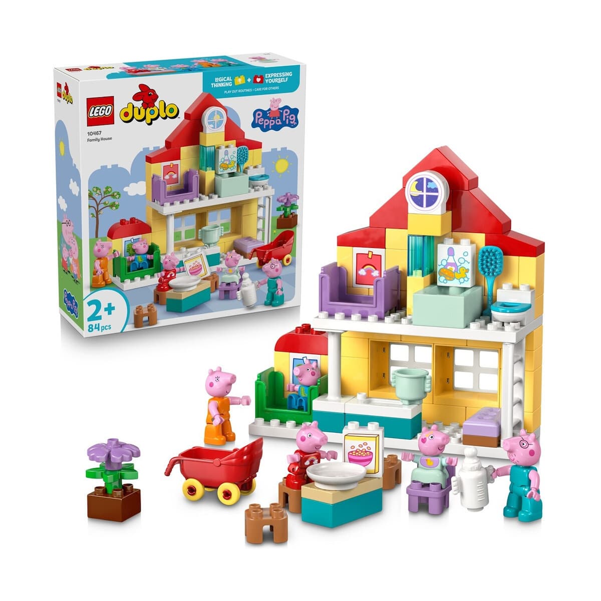 LEGO Duplo Peppa Pig - Family House για 2+ Ετών 84τμχ 10467 3