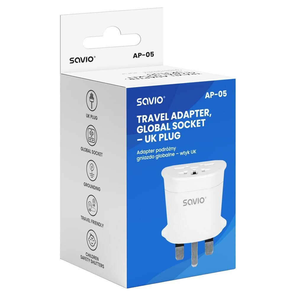 Savio Αντάπτορας Πρίζας σε Universal 4
