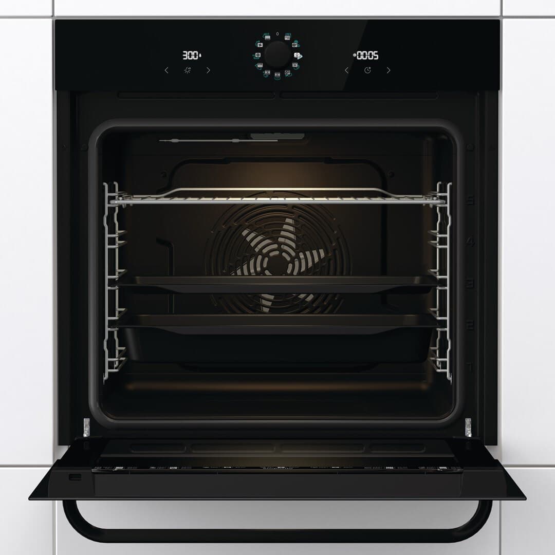Gorenje BOS67371SYB Φούρνος άνω Πάγκου 77lt Π59.5εκ. Μαύρος 4