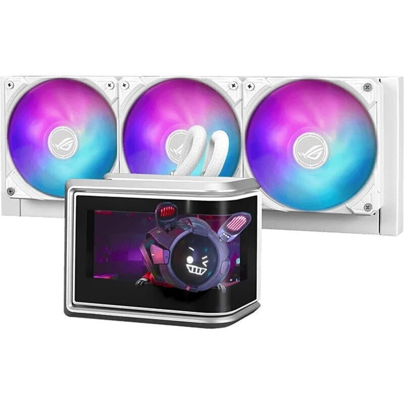 Asus ROG Ryuo IV SLC 360 ARGB Υδρόψυξη AIO CPU με 3 Ανεμιστήρες 120mm Λευκή 7