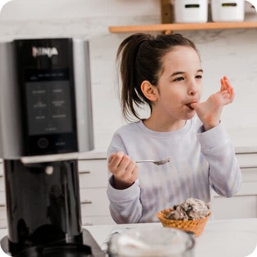 Ninja CREAMi Ice Cream & Frozen Dessert Maker Παγωτομηχανή 2x473ml Black / Silver 10