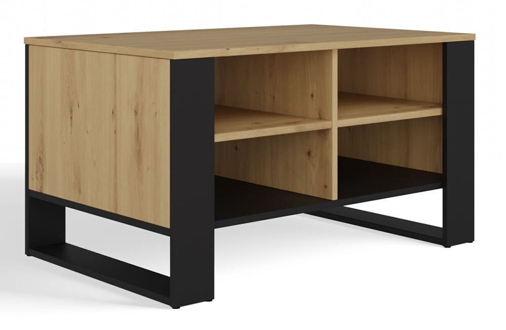 Modern Table 4p Artisan Oak Black 2