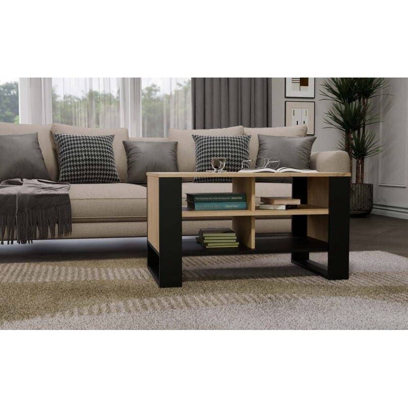 Modern Table 4p Artisan Oak Black 8
