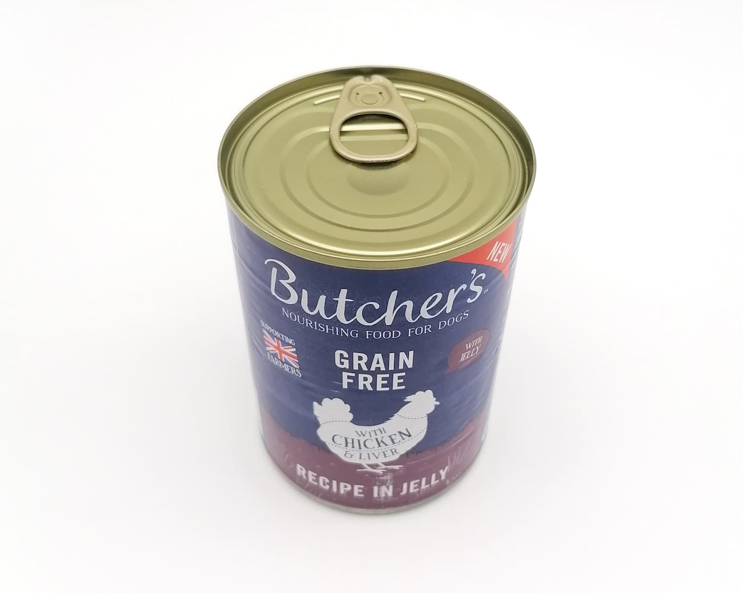 Butcher's Pet Care Original Recipe Υγρή Τροφή Σκύλων σε Κονσέρβα με Κοτόπουλο και Συκώτι χωρίς Γλουτένη 400gr DLZBHRKMP0060 5