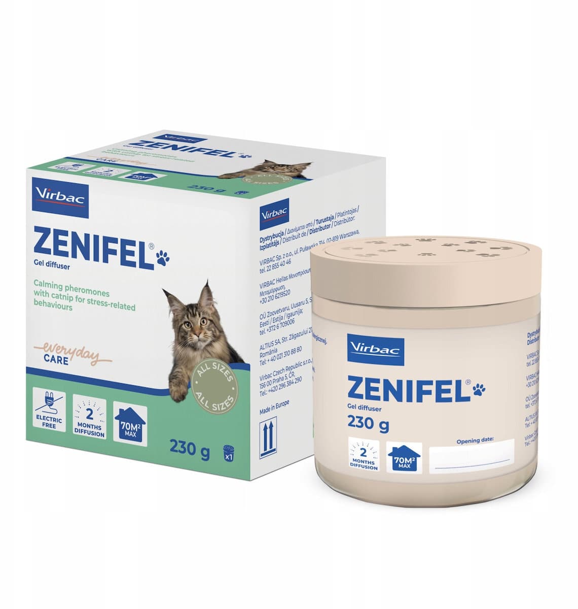 Gel Diffuser για το Στρες στις Γάτες 230gr 3