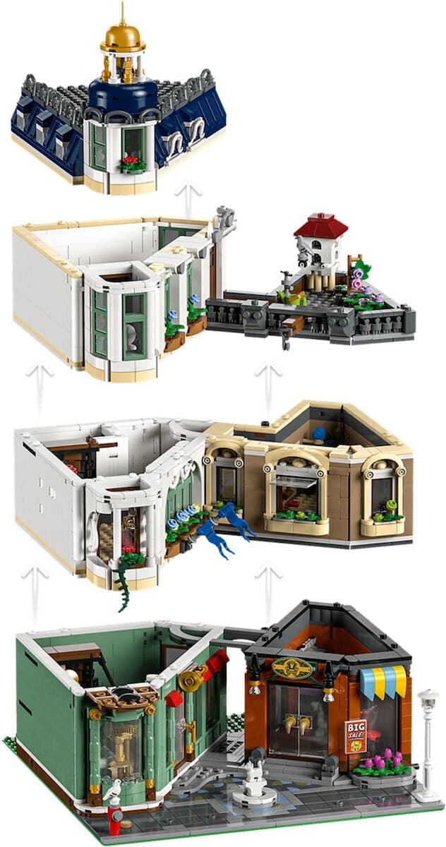 LEGO Icons Shopping Street για 18+ Ετών 3456τμχ 11371 10