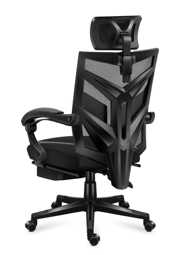 Huzaro Combat 5.0 Καρέκλα Gaming Δερματίνης με Υποπόδιο Μαύρη 7