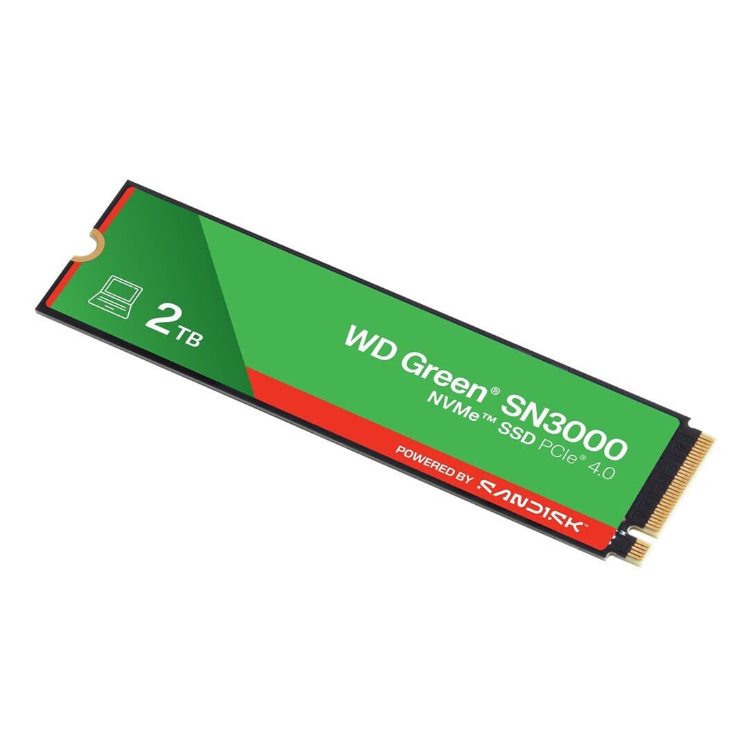 Western Digital Green SN3000 SSD 2TB τύπου M.2 με σύνδεση PCI Express 4.0 WDS200T4G0E-00CPS0 Bulk 5