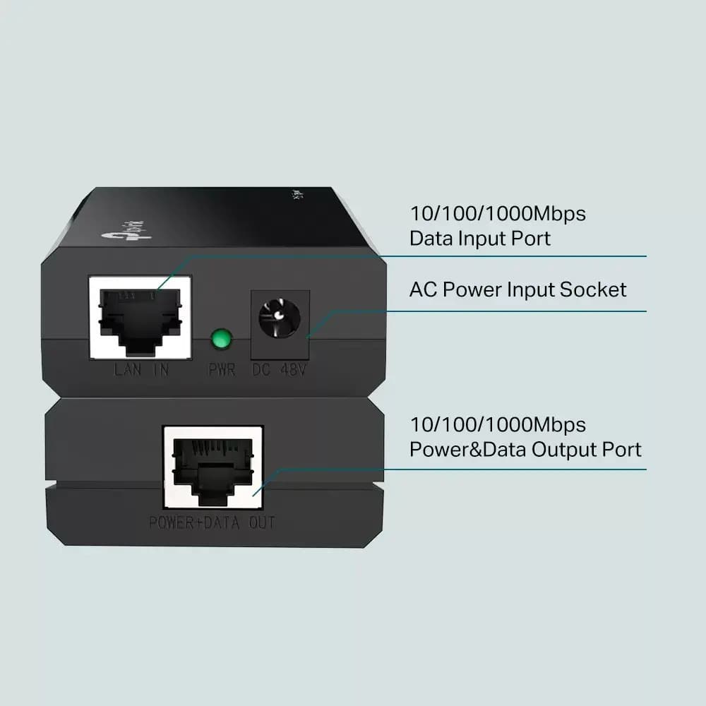 TP-LINK TL-POE150S v1 PoE Injector 4