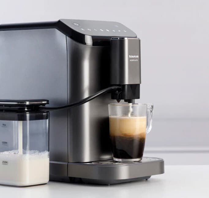Taurus Accento Latte Αυτόματη Μηχανή Espresso Πίεσης 20bar με Μύλο Άλεσης Λευκή 920635000 11