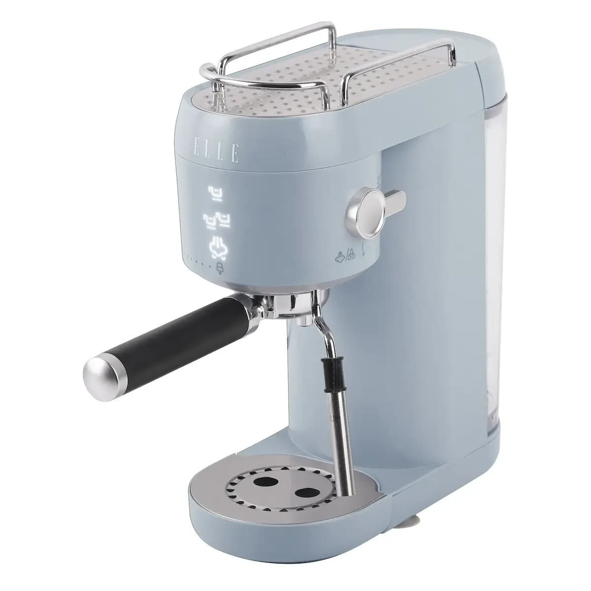 Μηχανή Espresso 1400W Πίεσης 20bar για Cappuccino Γαλάζια 4