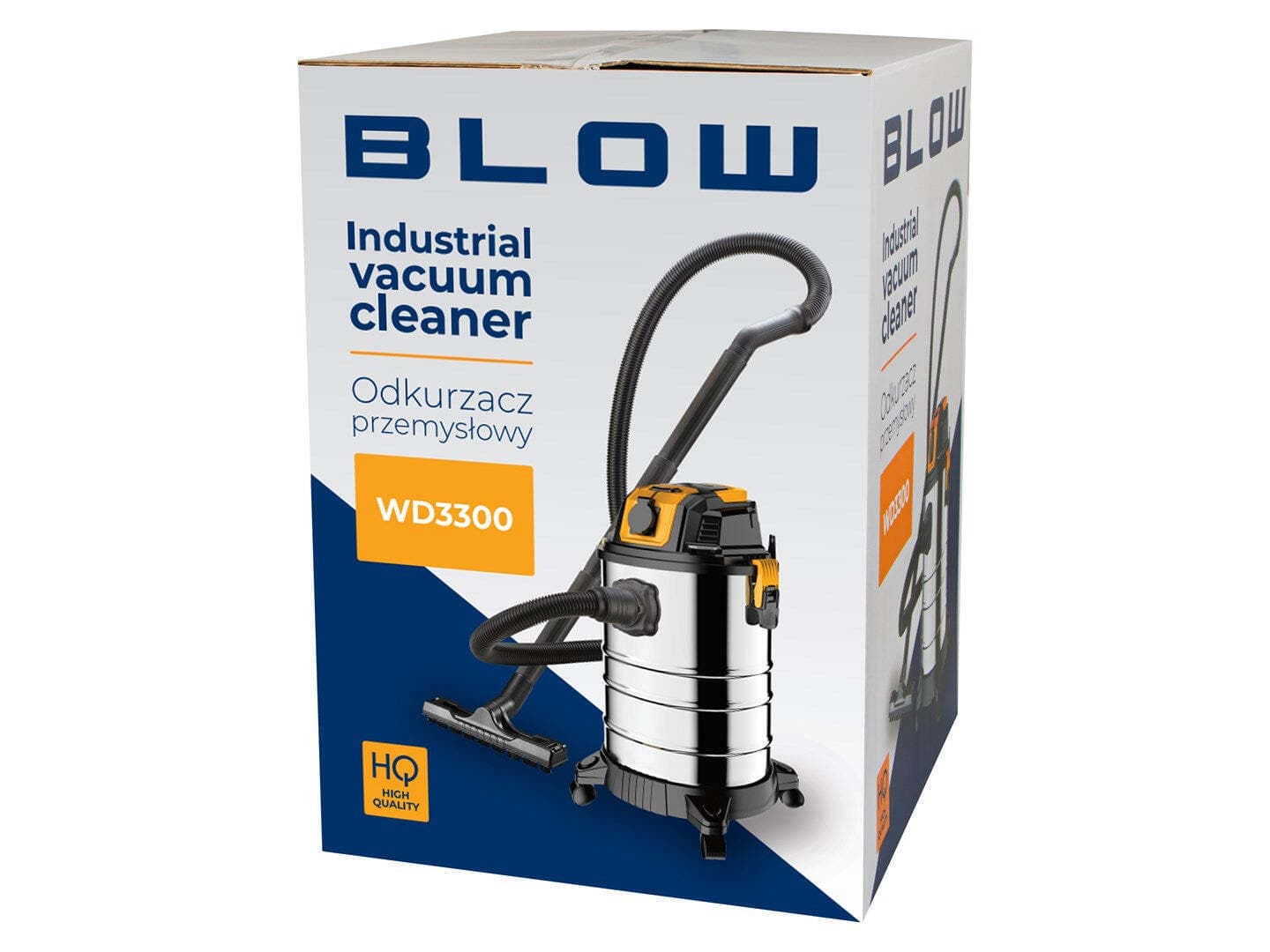 Blow 44-520 Σκούπα Υγρών / Στερεών 2000W με Ανοξείδωτο Κάδο 25lt Γκρι 4