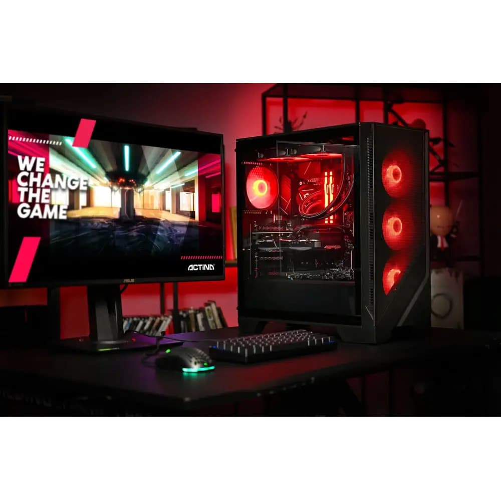 Actina Gaming Desktop PC (Ultra 7-265KF/32GB DDR4/2.0TB SSD/GeForce RTX 5070/No OS) 3