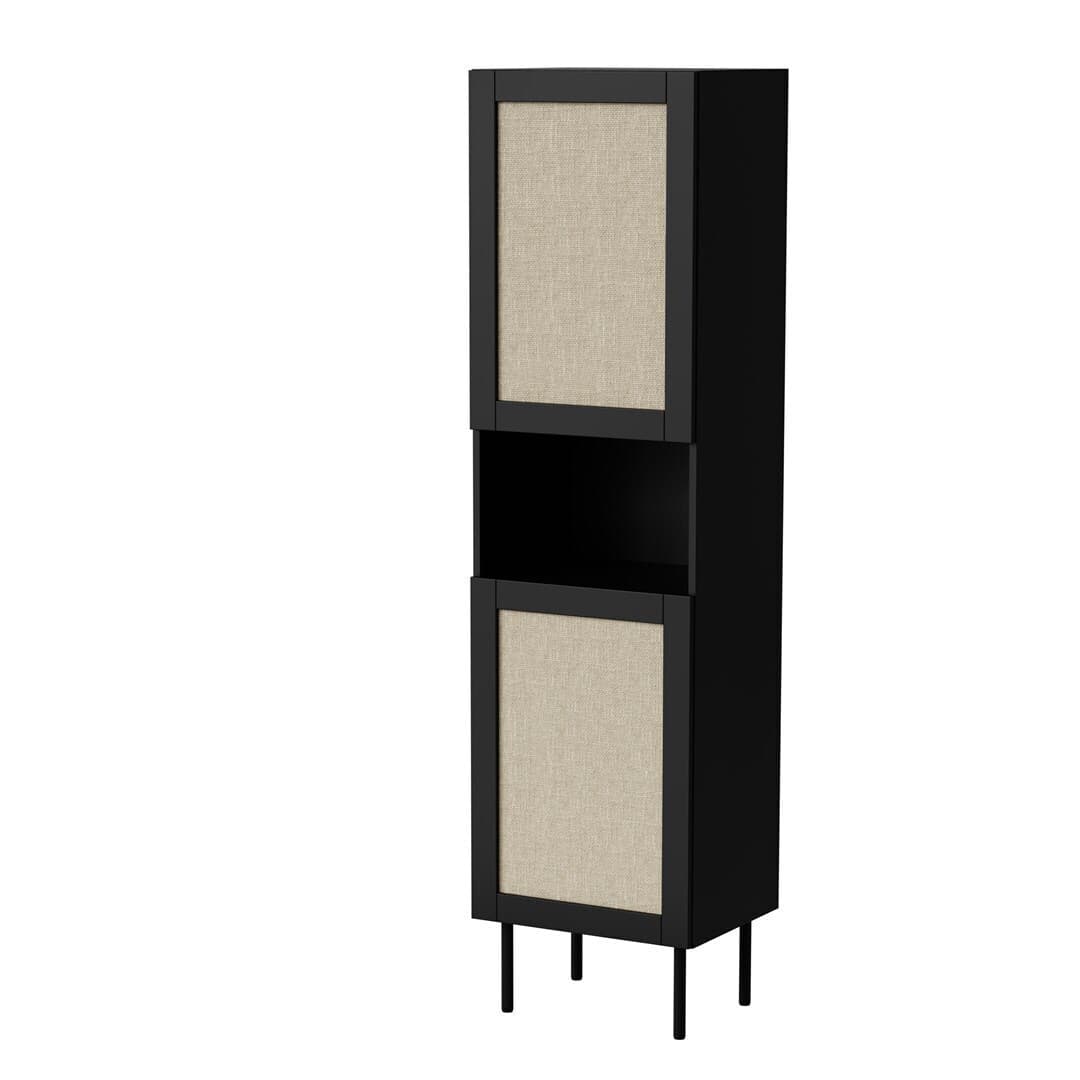 Στήλη Κουζίνας Black 50x39.5x190εκ.