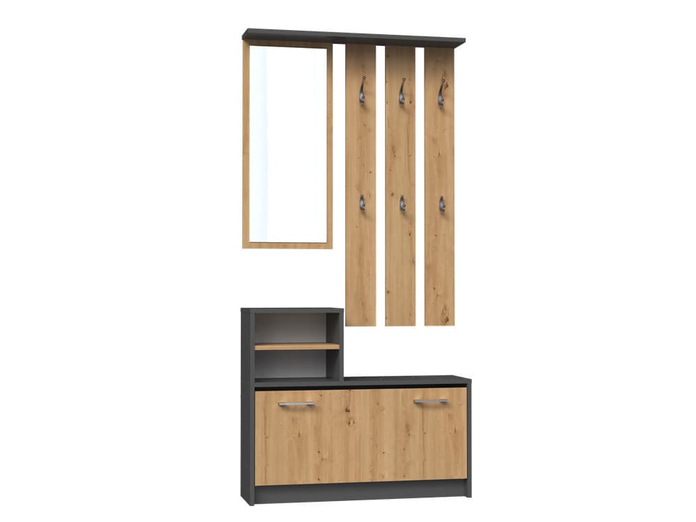 Vera Wardrobe Vera Anthracite Artisan
