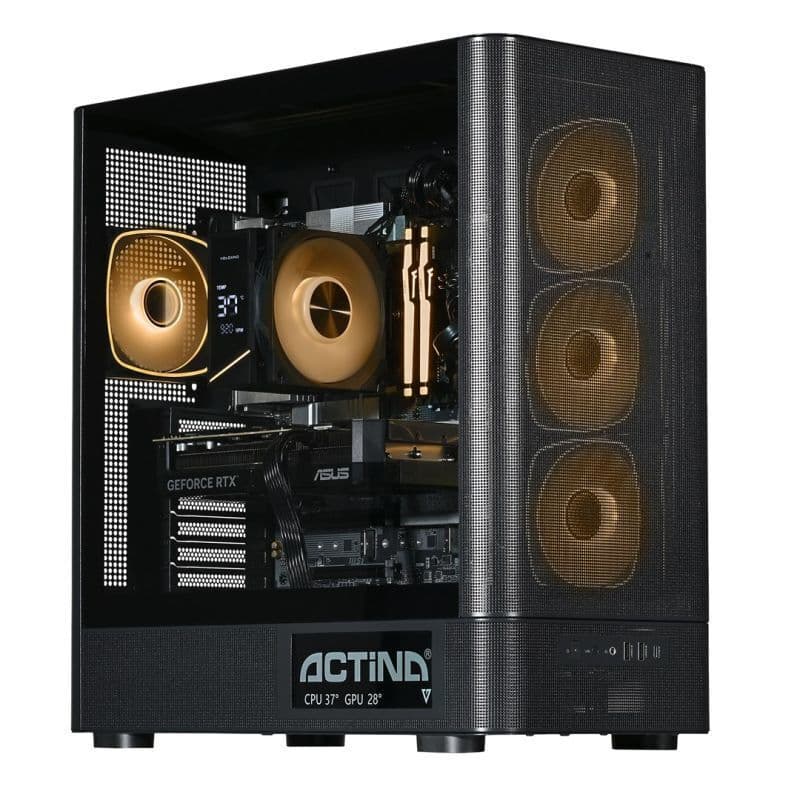 Actina Gaming Desktop PC (Ultra 5-250K Plus/32GB DDR5/1TB SSD/No OS) 6