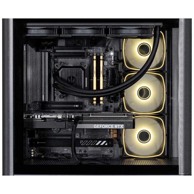 Actina Gaming Desktop PC (Ultra 7-270K Plus/32GB DDR5/1TB SSD/GeForce RTX 5080/No OS) 12